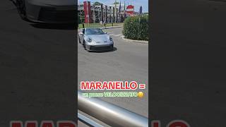 Porsche GT3 a MARANELLO😱 [upl. by Hadik]