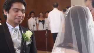 Minsan lang kitang iibigin Papa Ace singing while Mama Cel walks down the aisle [upl. by Isiahi201]