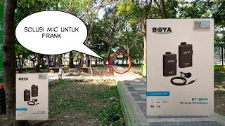 mic werless boya bywm4 cocok untuk vlogger [upl. by Clercq670]