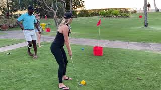 Introducing Bucket Golf  The Ultimate Backyard Golf Game [upl. by Kassandra]