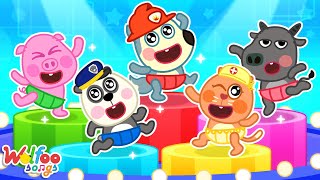 Five Little Babies Dance Rescue Song  Compilation  Kids Songs amp Nursery Rhymes WolfooFamilySongs [upl. by Ettenirt]