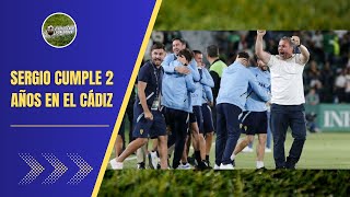 SERGIO CUMPLE SU SEGUNDO AÑO COMO ENTRENADOR DEL CÁDIZ CF EN SU MOMENTO MÁS DELICADO COMO CADISTA [upl. by Warder]