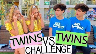 Twin vs Twin Challenge [upl. by Revlys422]