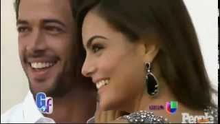 Ximena Navarrete y William Levy BTS del photoshoot de PEE [upl. by Nnagem263]