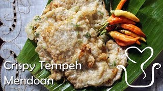 Tempeh Mendoan recipe [upl. by Elyad]