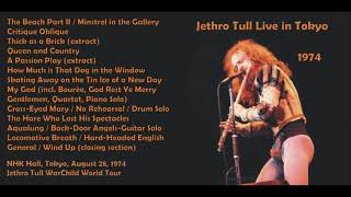 Jethro Tull  Live In Tokyo 1974 [upl. by Oicnevuj]