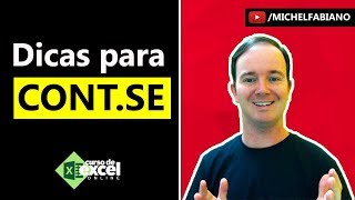 Dicas em Como Usar ContSe no Excel [upl. by Nahor]