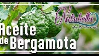 NUTRIBELLA  ACEITE DE BERGAMOTA con AH SINUHÉ MARTINEZ [upl. by Ridley]