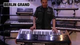 KORG KRONOS Workstation Keyboard  The Gear Gods Review [upl. by Avera]