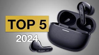 LOS MEJORES AURICULARES BLUETOOTH CON CANCELACIÓN DE RUIDO DE 2024  TOP 5 AURICULARES TWS BARATOS [upl. by Anai664]