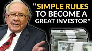 Warren Buffett Great Investors Follow These Simple Rules [upl. by Yzdnil]