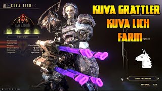 Lets Play Warframe  Kuva Grattler Kuva Lich Farm  Part 1 [upl. by Levison]