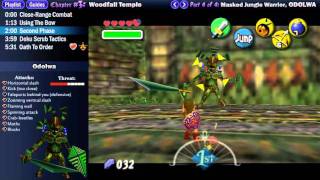 Legend of Zelda Majoras Mask Walkthrough 03 44 quotWoodfall Temple ODOLWAquot [upl. by Bose]