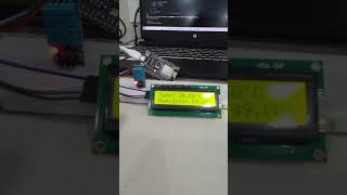 Temperature and Humidity IoT project iot experiment [upl. by Eillat711]