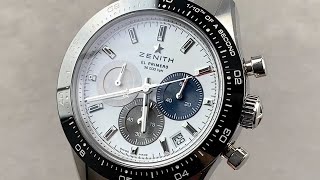 Zenith Chronomaster Sport 033100360069M3100 Zenith Watch Review [upl. by Lavinie]