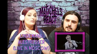 Lindemann  Allesfresser Live in Moscow First Time React  Review [upl. by Nohsyt99]