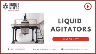 Unique Mixers  Liquid Agitators [upl. by Akimak]