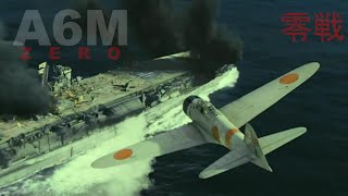 Best fighter of the Imperial Japanese Navy Mitsubishi A6M quotZeroquot [upl. by Halford997]