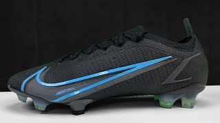 Nike Mercurial Vapor 14 Elite FG Renew  BlackIron Grey [upl. by Ynnoj707]