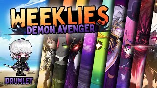 Demon Avenger Weeklies  MapleSEA Aquila Demon Slayvenger [upl. by Eldoree288]