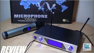 REVIEW Archeer VHF Wireless Microphone Set KTV [upl. by Ellenid]