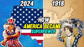 How America Become a Superpower  American hegemony  American Military  American Economy in world [upl. by Therron214]