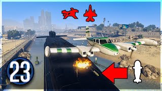 Trolling The STUPIDEST Kosatka Griefer in GTA Online 2v1 Ragequits [upl. by Hrutkay]