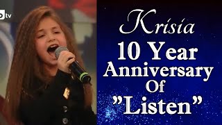 KRISIA 10 YEAR ANNIVERSARY OF quotLISTENquot [upl. by Lahcim]