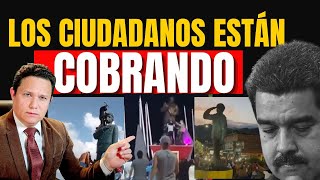 LOS CIUDADANOS ESTÁN COBRANDO EL TRIUNFO DESAPARECEN LOS SÍMBOLOS DEL CHAVISMO [upl. by Htezil]