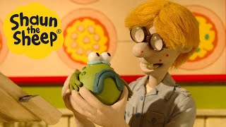 Shaun the Sheep 🐑 The Pizza Boys New Friend 🐸 Full Episodes Compilation 1 hour [upl. by Tema196]