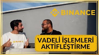 Binance Futures Aktif Etme  Hızlı Şekilde  Binance Vadeli İşlemler Kaldıraç Aktif Etme [upl. by Oiril]