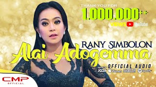 Rany Simbolon  Alai Adogemma Official Music Video [upl. by Adnic]