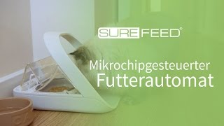 Der SureFeed Mikrochip Futterautomat  für Mehrtierhaushalte [upl. by Selena413]