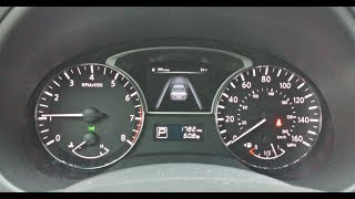 2014 Nissan Altima Driver Information Display [upl. by Laenahtan]