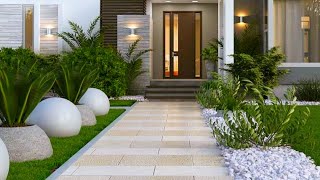 200 Front Yard Garden Landscaping Ideas 2024  Backyard Patio Design  Modern House Exterior Design [upl. by Rocker]