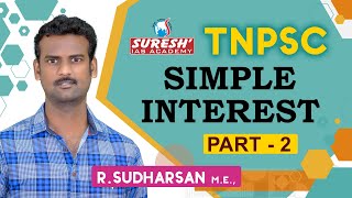 Aptitude  Simple Interest  2  Sudharsan  Suresh IAS Academy [upl. by Naenej320]