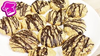 COOKIES backen 🍪 super leckere HaferflockenKekse mit salzigen Erdnüssen amp Schoko  Yummy [upl. by Nihi]