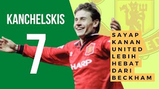 Andrei Kanchelskis Sayap Kanan Hebat United Sebelum Era David Beckham [upl. by Arahsat]