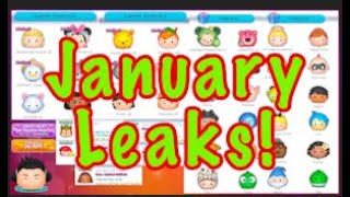 Disney Tsum Tsum  January Leaks 2024 [upl. by Callean]