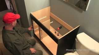 How To Install a Bathroom Vanity [upl. by Dietsche]