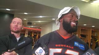 Germaine Pratt says Bengals know whats at stake Thursday in Baltimore [upl. by Laehctim]