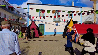 Almodôvar Alentejo XII Mercado Medieval 2023 🇵🇹 4K Walking Tour [upl. by Tager101]