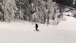 Nobile N8 Snowboard Carving at Beskid Sport Arena [upl. by Gelb]