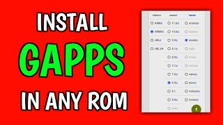 How to Install Gapps  How to Install Gapps After Installing Custom Rom  Gapps using Recovery 2021 [upl. by Enitselec]