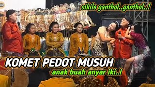 LUCU CAK KOMET amp DODOK vs MURID BARU BUAT REBUTAN REMUK LIMBUKAN WAYANG KULIT TERBARU [upl. by Taryne]