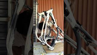 putty work on yamaha rx00 chassis 🔥 yourubeshorts shortvideo shortfeed [upl. by Emalee74]