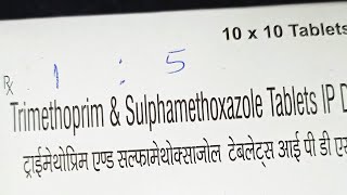 Cotrimoxazole Tablet review  Trimethoprim  Sulphamethoxazole 15 GPAT NIPER Dpharm Bpharm [upl. by Suraved]