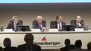 Wienerberger AG 143rd Annual General Meeting [upl. by Lamson918]