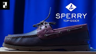 Sperry Leeward 2 Eye Brown TopSider Boat Shoe [upl. by Akehsal]