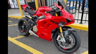 Ducati Panigale V4S  with V4evocom carbon mods [upl. by Paulo]